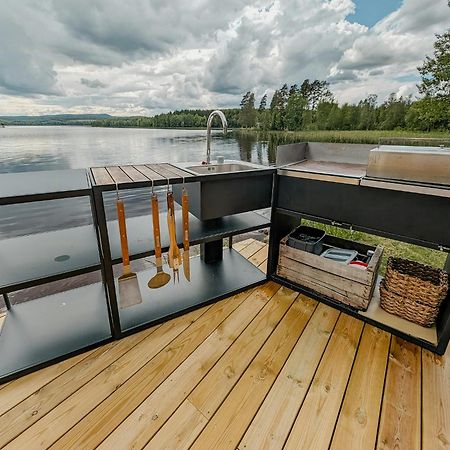 Rural House With Panoramic View Over Lake Hansa Villa Nasviken Exterior photo