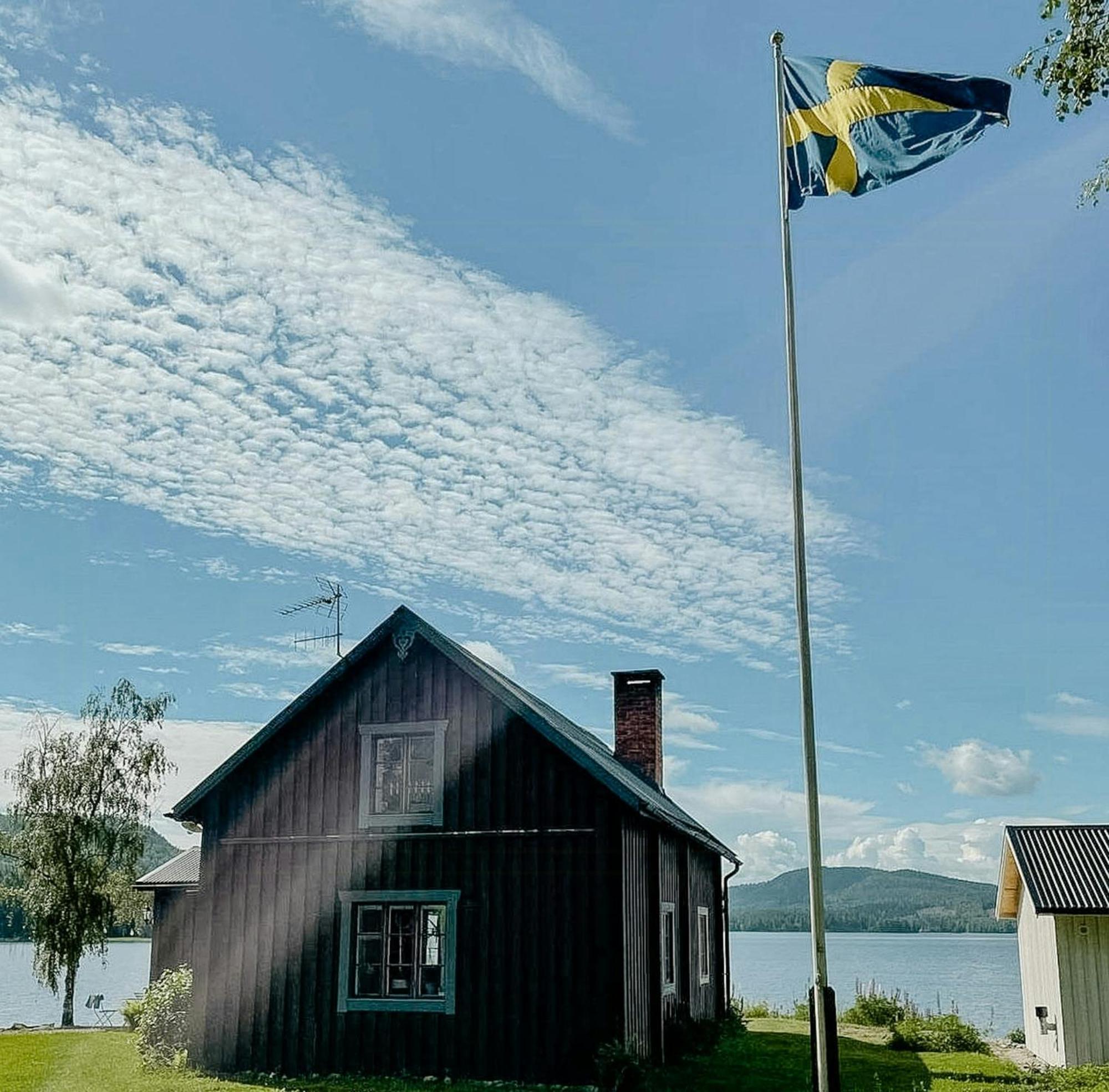 Rural House With Panoramic View Over Lake Hansa Villa Nasviken Exterior photo