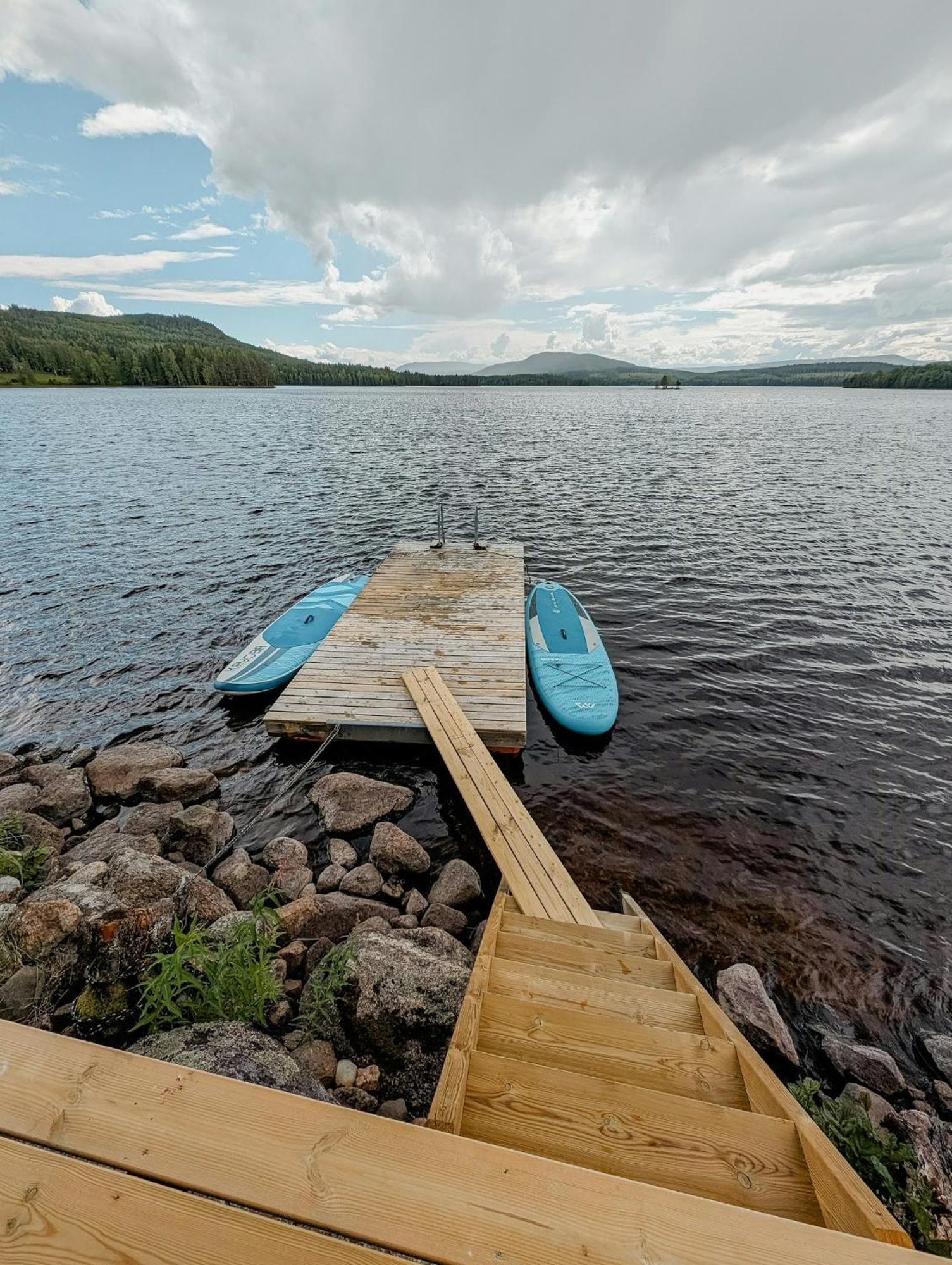 Rural House With Panoramic View Over Lake Hansa Villa Nasviken Exterior photo