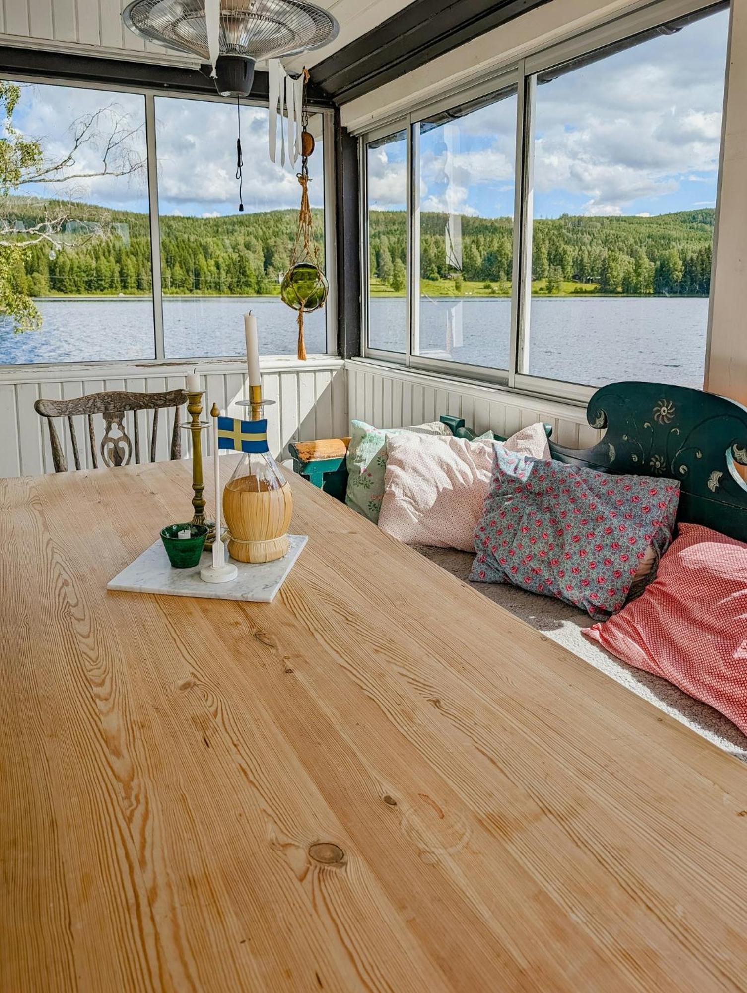 Rural House With Panoramic View Over Lake Hansa Villa Nasviken Exterior photo